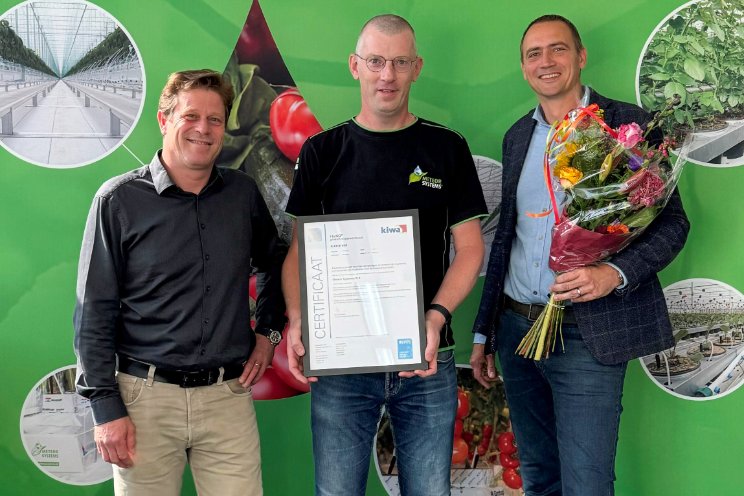 HortiQ-certificaat voor Meteor Systems