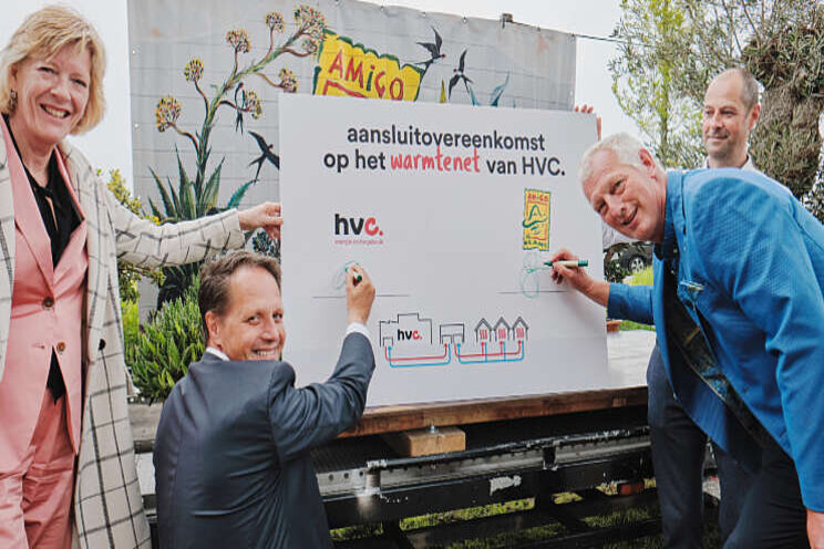 Amigo Plant sluit aan op duurzaam warmtenet Alton